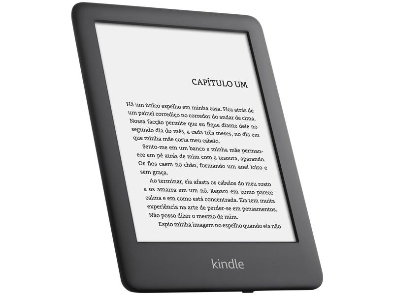 Kindle 10ª Geração Tela 6” 8GB Wi-Fi Luz Embutida - Preto - Kindle